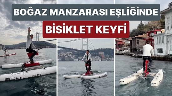 İstanbul'da Yaşayanların Bile Pek Bilmediği Harika Etkinlik: Boğaz Manzarası Eşliğinde Deniz Bisikleti