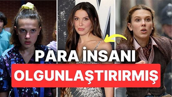 Stranger Things Yıldızı Millie Bobby Brown'ın Çocuk Yaşta Kazandığı Paralar Akla Hayale Sığmayacak Cinsten