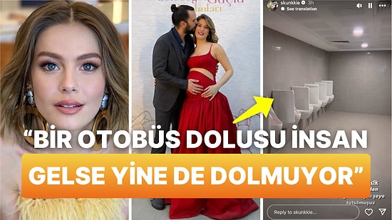 Burcu Biricik ve Eşi Emre Yetkin Birbirinden Bağımsız Aynı Tepkileri Verdi! İşte Emre Yetkin'le Tuvalet Turu