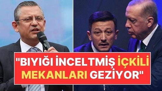 Özgür Özel, AK Parti'nin İzmir Adayı Hamza Dağ'ı 'İçkili Mekan' Ziyaretleri Üzerinden Hedef Aldı!