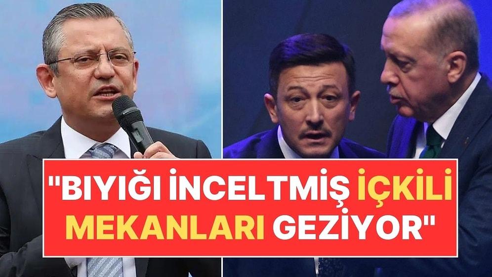 Özgür Özel, AK Parti'nin İzmir Adayı Hamza Dağ'ı 'İçkili Mekan' Ziyaretleri Üzerinden Hedef Aldı!