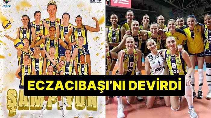 Kupa Voley'de Fenerbahçe Opet, Eczacıbaşı Dynavit'i 3-1 Yenerek Şampiyon Oldu!
