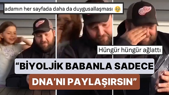 Üvey Babasına "Beni Evlat Edinir misin?" Sorusunu Sormak İçin Seçtiği Yöntemle Herkesi Duygulandıran Minik