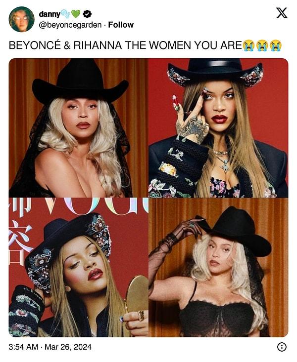 Bu yeni tarzıyla Beyoncé ile yarışır mı sizce? Baksanıza şapkalar, pozlar, mükemmellik, güzellik neredeyse her şey aynı. Gelen tepkilere bakalımm...