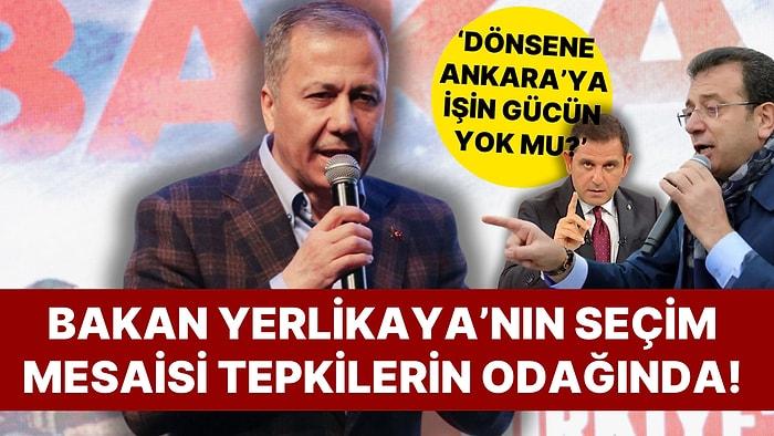 İçişleri Bakanı Ali Yerlikaya'nın Seçim Mesaisi Tepkilerin Odağında! 'İstanbul'u Muradına Erdirecek miyiz?'