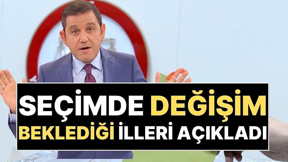 Gazeteci Fatih Portakal Seçimde Sürpriz Beklediği İlleri Açıkladı: "Yanlış Duymadınız"
