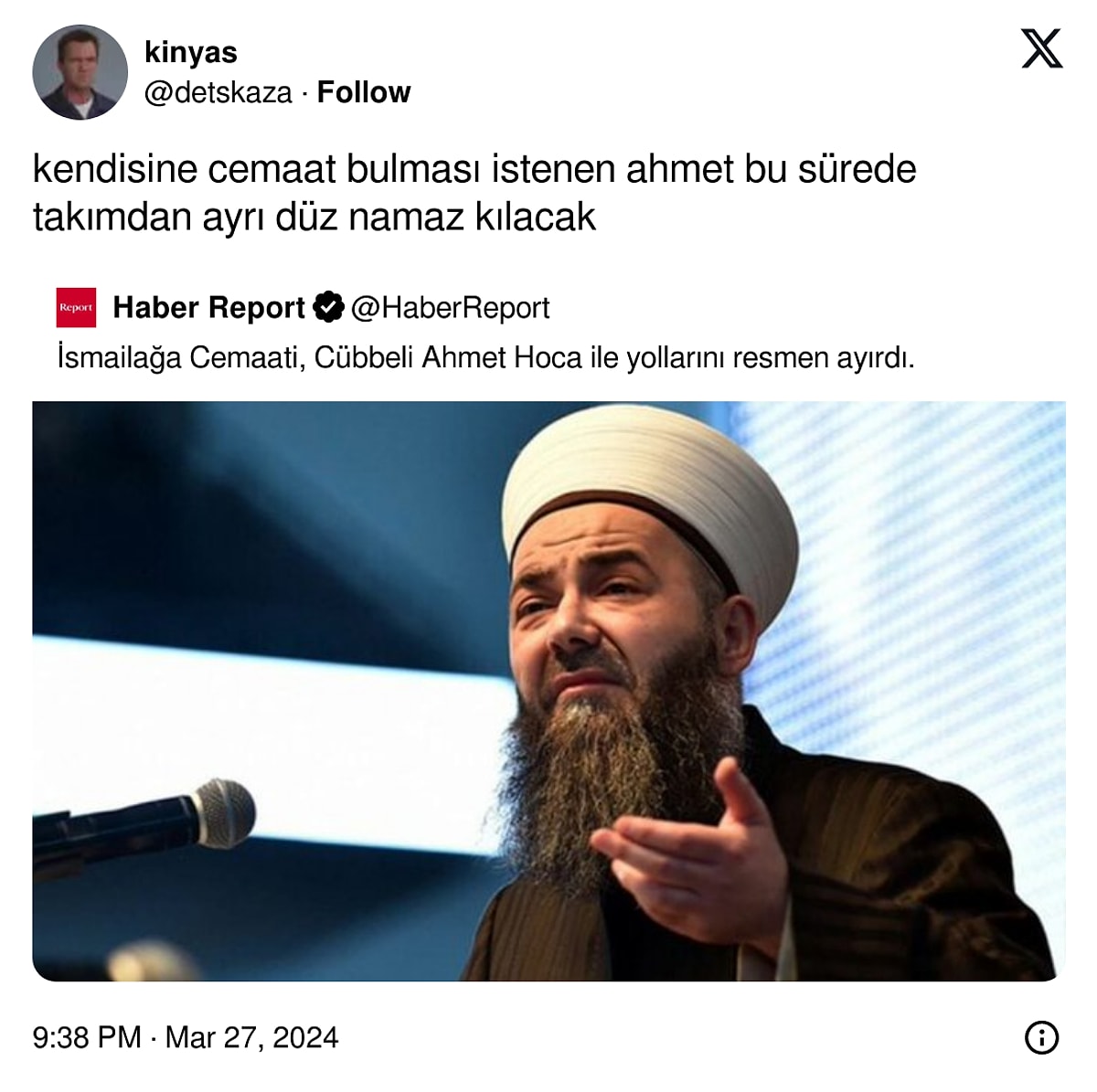 Cübbeli ahmet hoca #2205855 - uludağ sözlük galeri