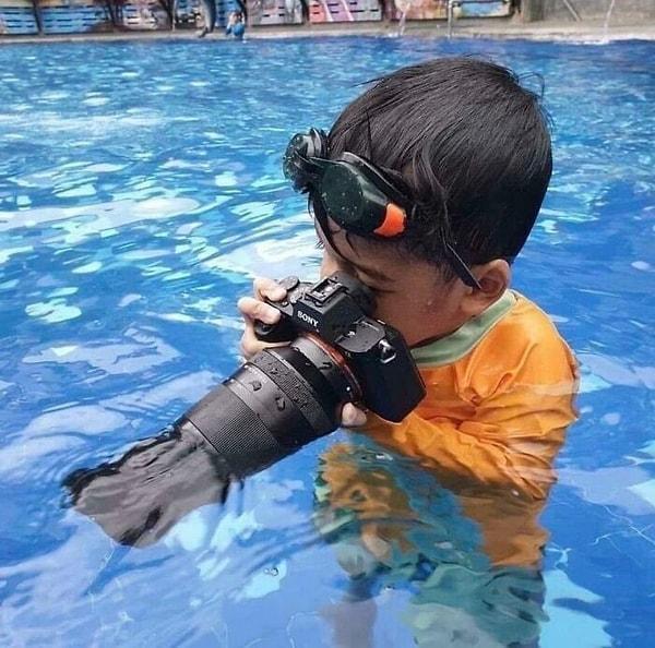 7. Yalnız o kamera su geçiriyor mu? 😳