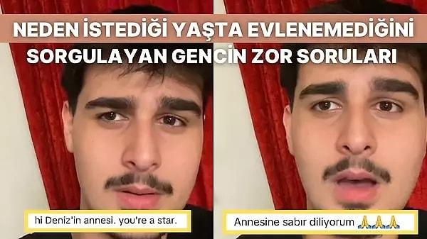 @bigboyadventures adlı TikTok hesabından içerikler üreten Deniz adlı genç adam, Türk annesiyle evliliğe dair yaptığı bir sohbetiyle viral olmuş durumda. Gelin detaylara birlikte bakalım.