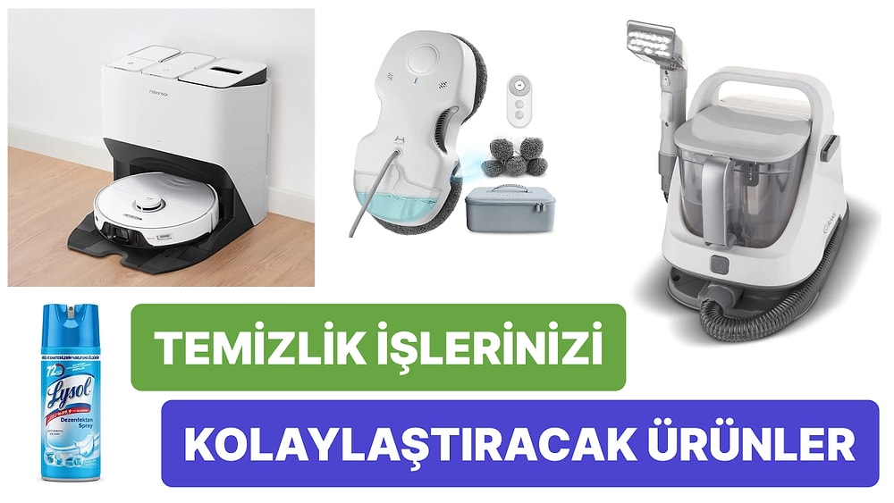 Temizlik Yapmayı Sevmeyenlerin İşini Kolaylaştıracak 12 Kurtarıcı Ürün