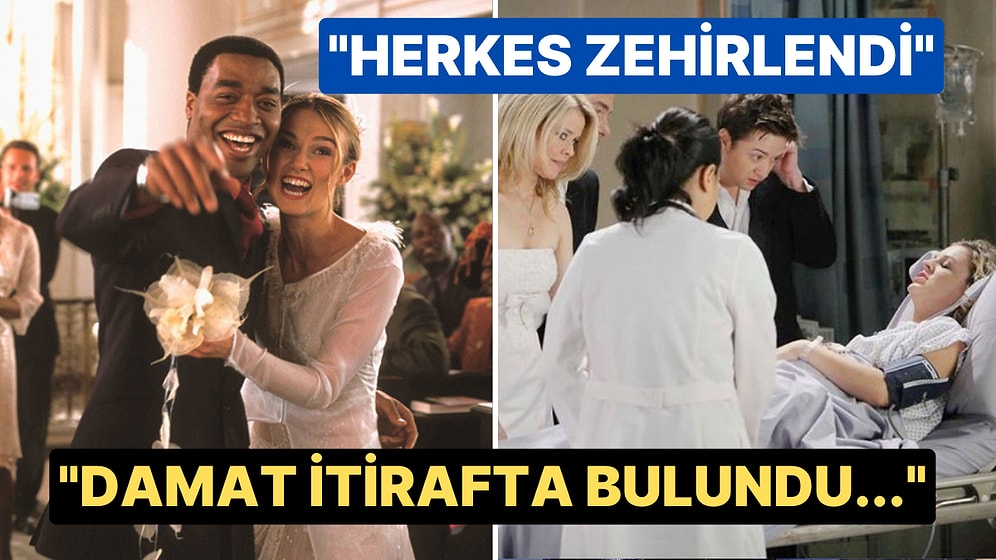 Düğünde Gördükleri En Tuhaf Olayları Paylaşarak Türk Dizilerine Taş Çıkaran 15 Kişi