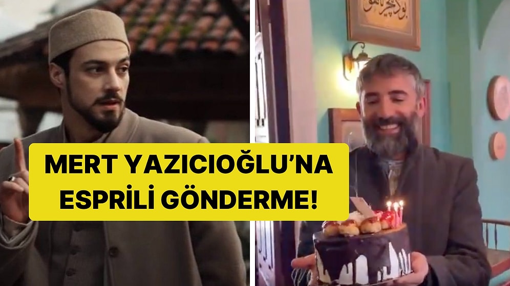 Kızıl Goncalar'ın Naim'inden Sürpriz Doğum Gününde Esprili Mert Yazıcıoğlu Göndermesi!