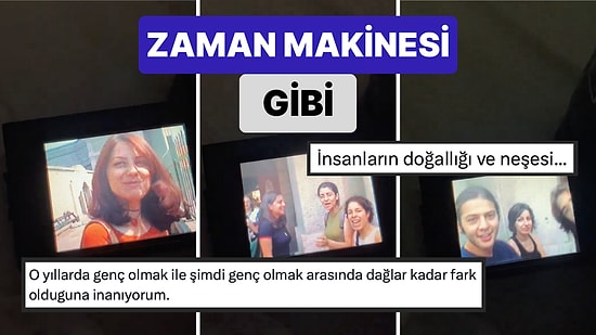 Zaman Makinesi Gibi: Satın Aldığı Kasetten 90-2000'lerde Marmara Üniversitesi'nde Çekilmiş Görüntüler Çıktı