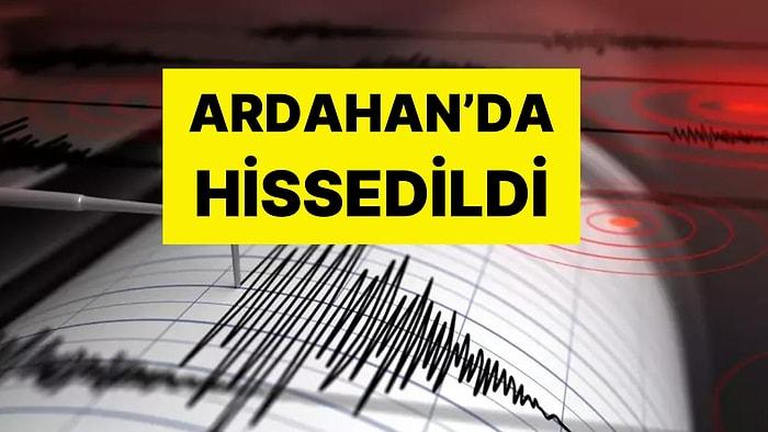Gürcistan'da 4.6 Büyüklüğünde Deprem: Ardahan'da Hissedildi
