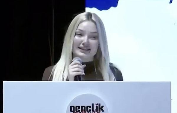 Programda konuşan bir genç kız Cumhurbaşkanı Erdoğan'a "Sizin biz gençlere olan ilginiz, sevginiz şaka mı?" dedi.