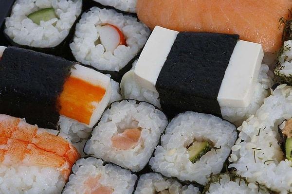 8. Sushi pirinci