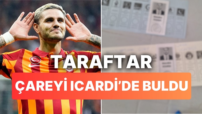 Galatasaraylı Bir Taraftar Verdiği Oyda da Fanatikliğinden Vazgeçmedi