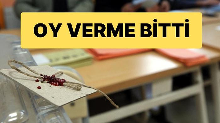 Türkiye Sandık Başındaydı: Oy Kullanma İşlemi Bitti