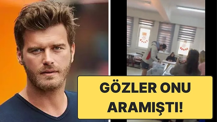 Gözümüz Onu Aramıştı: Kıvanç Tatlıtuğ'un Oy Kullandığı Anların Görüntüsü Ortaya Çıktı!