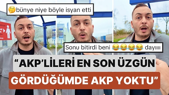Gurbetçileri Tiye Aldığı Videolar Çeken Sosyal Medya Kullanıcısı Seçim Videosuyla da Güldürdü
