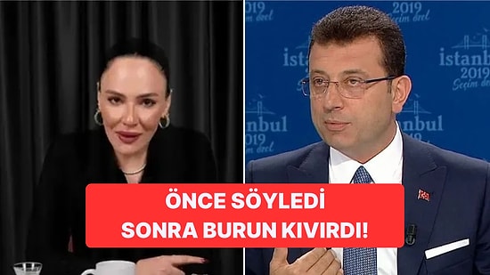 Buket Aydın'ın Ekrem İmamoğlu'na "Kimsin?" Diye Seslendiği Anlar Yeniden Gündem Oldu!