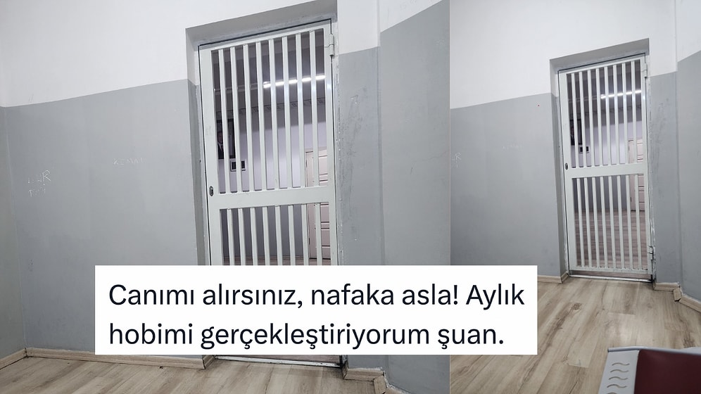 Nafaka Ödememek İçin Nezarethaneye Giren Erkekleri Koruma Derneği Başkanı Viral Oldu