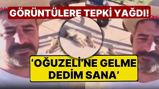 Öldürdüğü Köpeği At Arabasına Bağlayıp Sürükledi! 'Oğuzeli'ne Gelme Dedim Sana'