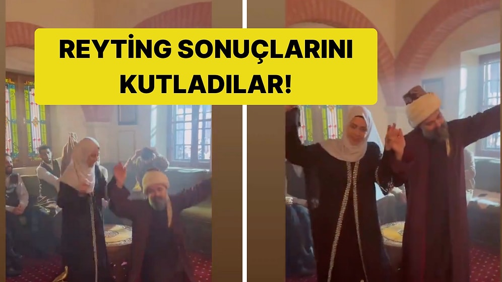 Kızıl Goncalar Sadi Hüdayi ve Hasna, Dans Ederek Reytingleri Kutladılar!