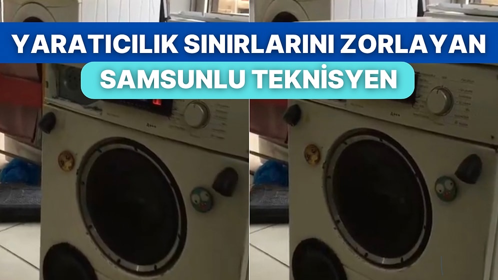 Çamaşır Makinesine Araba Teybi Takan Teknisyenin İçinde Mekan İşletmeciliği Ukde Kalmış Diyeceksiniz