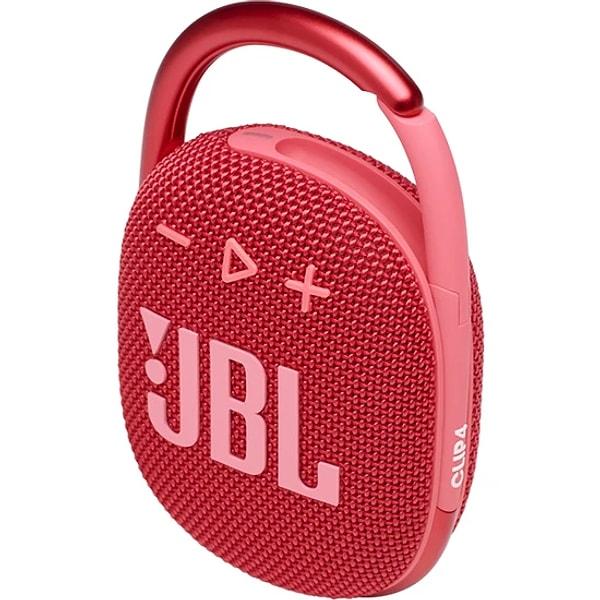 5. JBL Clip 4 Taşınabilir Hoparlör - Kırmızı