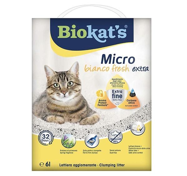 Biokats Micro Bianco Fresh Extra Kedi Kumu