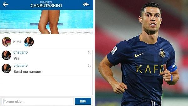 Christiano Ronaldo meselesinden sonra Instagram'da büyük bir kitle edinen ve fiziğiyle dikkatleri üzerine çeken Cansu Taşkın bir ara epey popülerdi.