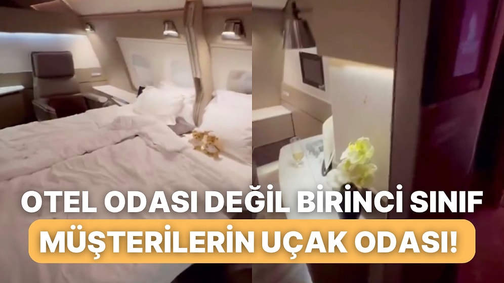 Singapur Havayolları Birinci Sınıf Uçak Bileti Alan Müşterilerine Sunduğu Lüks Seçeneklerle Gündem Oldu