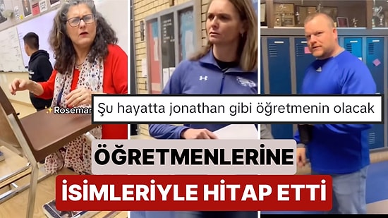 Öğretmenlerine İsimleriyle Hitap Eden Öğrencinin Videosunu İzlerken Hem Eğlenecek Hem Gerileceksiniz