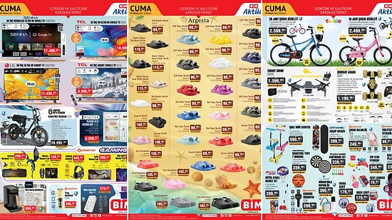 BİM'e Elektrikli Bisiklet Geliyor! 19 Nisan 2024 BİM Aktüel Ürünler İndirim Kataloğu