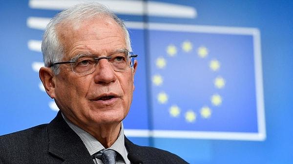 Avrupa Birliği (AB) Dış İlişkiler ve Güvenlik Politikası Yüksek Temsilcisi Josep Borrell, sosyal medya platformu X'ten yaptığı paylaşımda, "AB, İran'ın İsrail'e kabul edilemez saldırısını şiddetle kınıyor. Bu benzeri görülmemiş bir gerilim, bölgesel güvenliğe yönelik ciddi bir tehdittir" değerlendirmesinde bulundu.