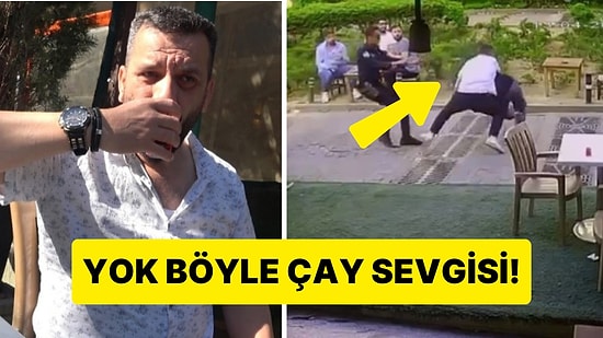 Polisten Kaçan Şüpheliyi Yakalayıp Çay İçmeye Dönen Adamın Çay Sevgisi Şaşırttı!