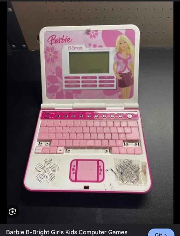 2. Barbie laptop?