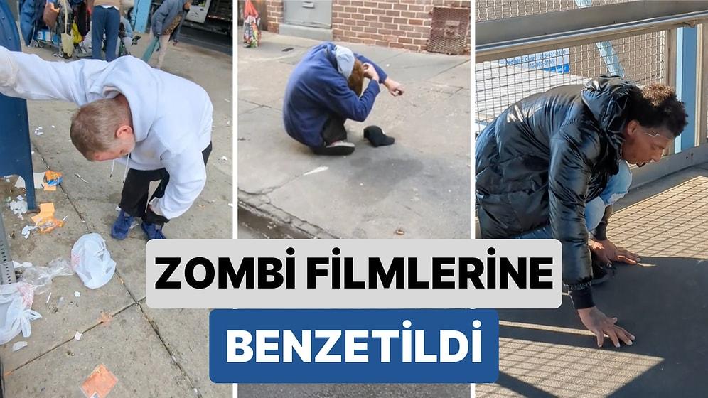 Zombi Filmlerine Benzetildi: Philadelphia'daki Uyuşturucu Bağımlılarının Bir Görüntüsü Daha Viral Oldu