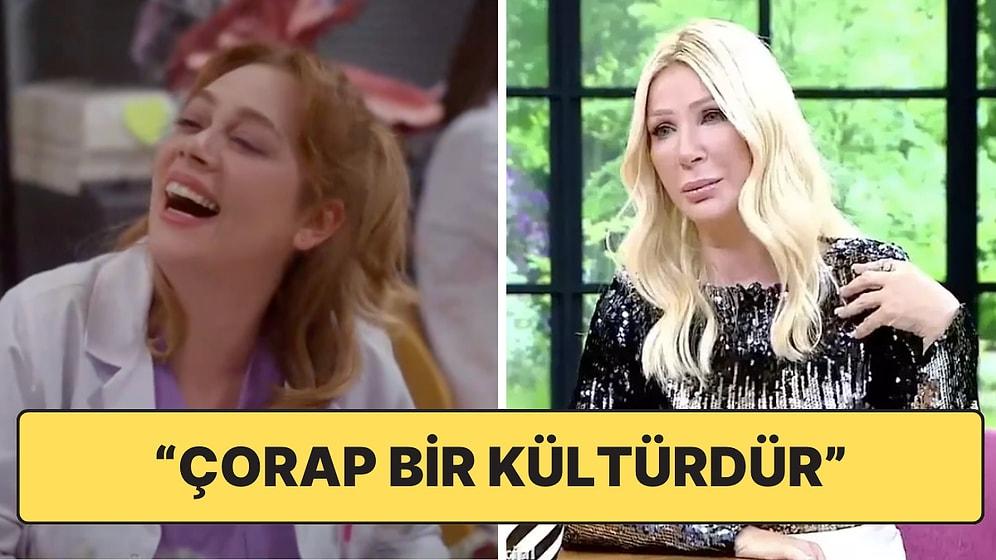 Seda Sayan Gururla Sunar: Bahar Dizisinde "Çorap Bir Kültürdür" Sahnesi Kahkahaya Boğdu!