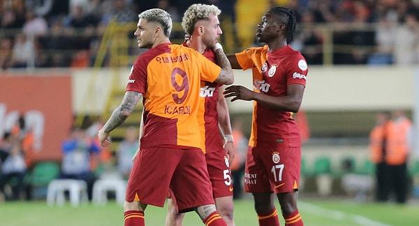 Trendyol Süper Lig’in 32. haftasında Galatasaray, deplasmanda Alanyaspor ile karşı karşıya gelmiş, sahadan 4-0'lık galibiyetle ayrılmıştı.