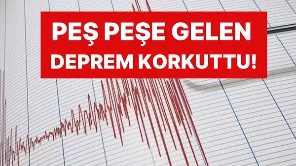 Tokat'taki Deprem Sivas ve Yozgat'ta Hissedildi