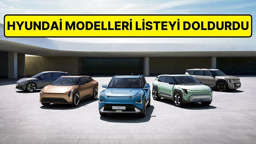Dünyanın En Verimli 10 Elektrikli Aracı Belli Oldu: Listede 6 Farklı Hyundai Modeli Yer Alıyor!