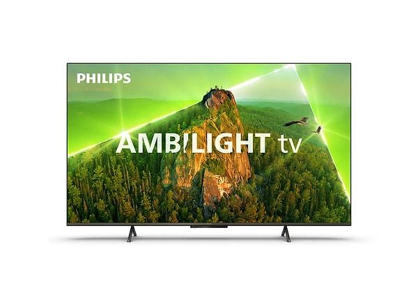 Philips Smart TV ile en sevdiğiniz içeriklere saniyeler içinde ulaşabilirsiniz.