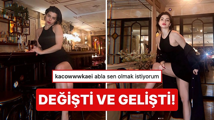 Her Geçen Gün Gelişen ve Değişen Merve Boluğur'un Siyahlara Büründüğü Son Pozları Yine Yaktı Geçti!