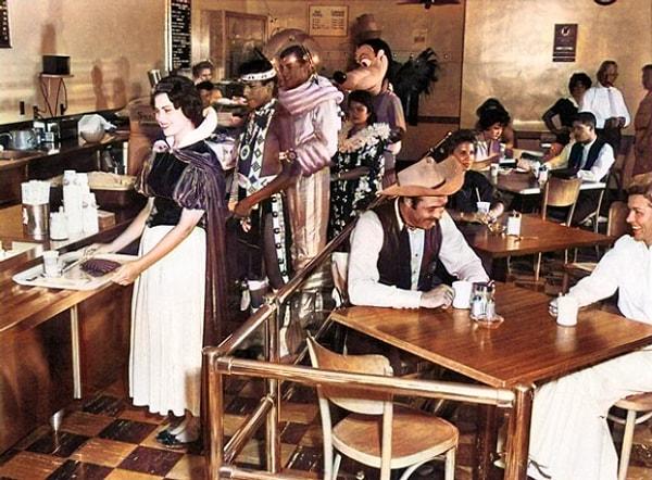 4. Disneyland'deki çalışan kafeteryası. (1961)