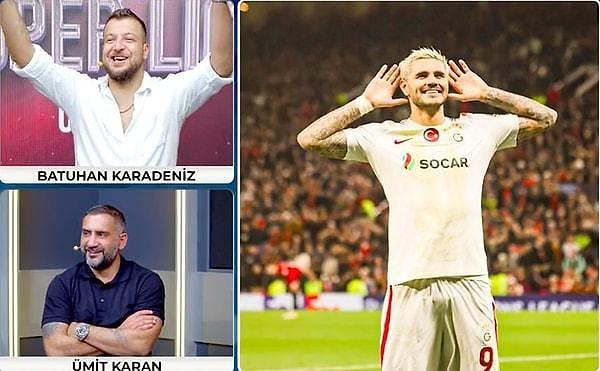 Eski futbolcu Batuhan Karadeniz, Galatasaraylı oyuncu Mauro Icardi ve eşi Wanda Nara'ya verdiği tepkiyle gündemde.