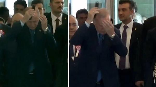 Cumhurbaşkanı Erdoğan’ın Anayasa Mahkemesine giderken saçlarını taraması ise sosyal medyada bugünün en öne çıkan konularından.