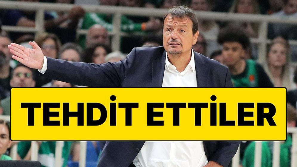 Panathinaikos Başantrenörü Ergin Ataman'a İsrail Temsilcisi Maccabi Cephesinden Skandal Sözler!