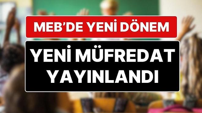 Milli Eğitim Bakanlığı, "Türkiye Yüzyılı Maarif Modeli" Yeni Müfredat Taslağını Yayınladı